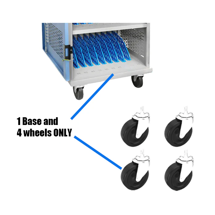 Base and 4 Wheels ONLY for C30B-T