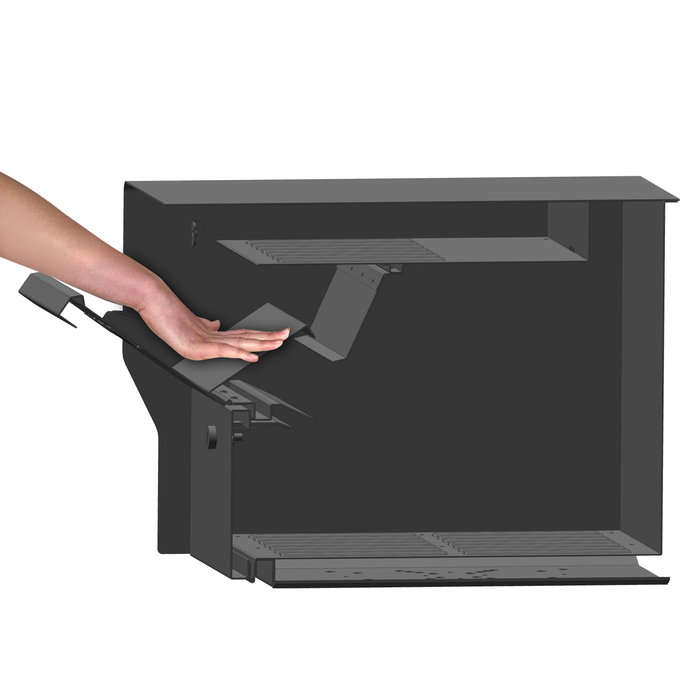 D27-H - Secure Curbside Locking Mailbox for Packages, Black