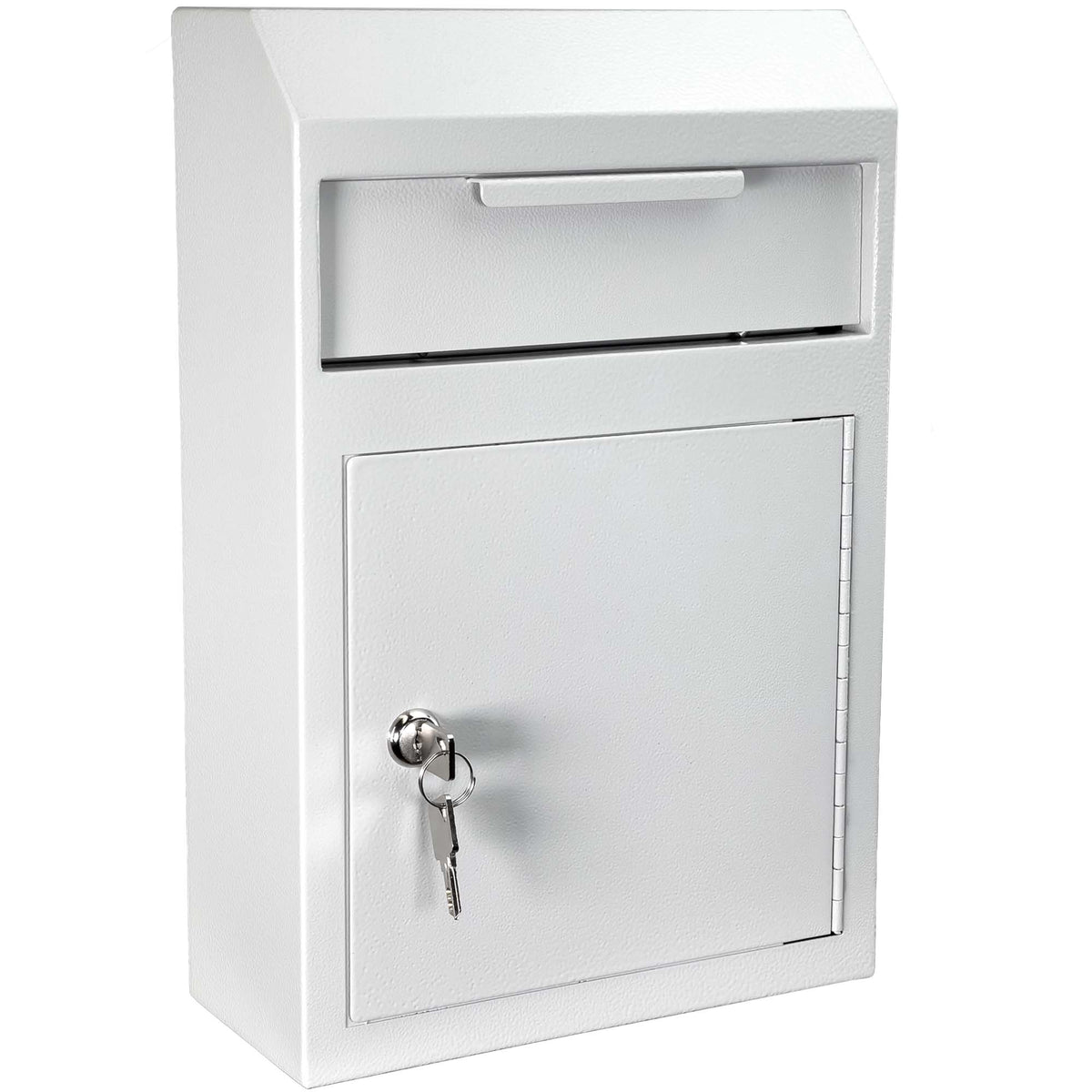 D02W - Wall Mounted Drop Box Depository Safe (Gray) — Pochar LLC